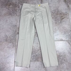 VINTAGE Polo Ralph Lauren Pants 36x32 Tan Chino Khaki Preppy Preston Chino